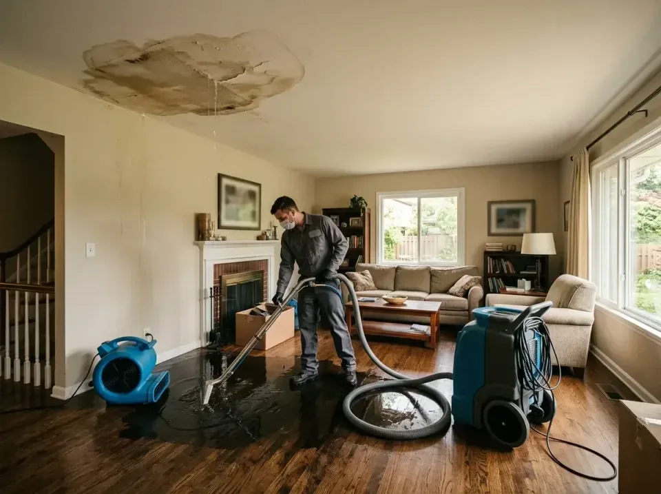 attic-pipe-burst-ceiling-drip-008 — frequently asked questions, Water Damage Restoration & Carpet Care in Russell, KY